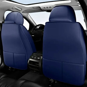 Kit Completo de Capas Automotivas Stratto em 100% Couro Legítimo Universal (Serve Para Todos os Carros!) + Brinde: Kit de Tapetes