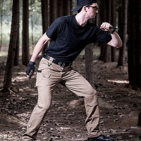 [Leve 3 Pague 2] Calça Militar Noir em Tecido RipStop e Poliéster +BRINDES: Relógio Tático e Cinto Tático