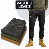 [Leve 3 Pague 2] Calça Militar Lionor em Tecido RipStop e Poliéster +BRINDES: Relógio Tático e Cinto Tático e Mini Bag