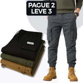 [Leve 3 Pague 2] Calça Militar Soldier em Tecido RipStop e Poliéster (Qualidade e Robustez Para Encarar de Tudo!)