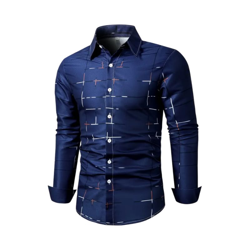 [Leve 5 Pague 3] Kit Camisas Sociais Royal Class em Tecido Premium de Seda Gelo e Lyocell (Edição Limitada) + 3 BRINDES: Cinto, Carteira e Relógio