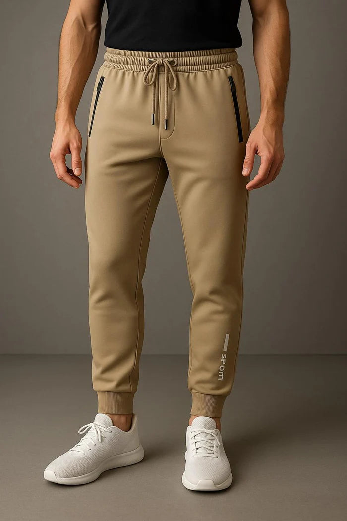 [Leve 3, Pague Só 2] Kit com 3 Calças Masculinas Trivano Sport com Tecnologia Térmica em Poliéster, Algodão e Seda Gelada