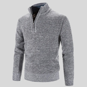 Suéter Masculino Tricot com Zíper